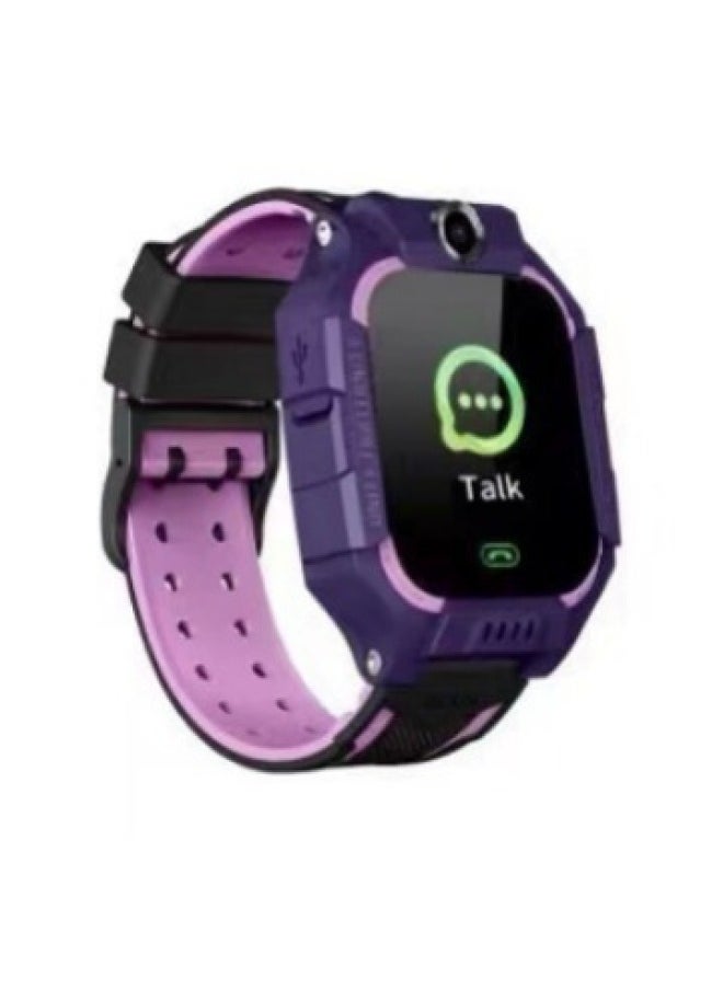 Waterproof Children's Smart Phone Watch Q12 Multilingual Gps Positioning Q19 Digital Computer/smart Watch/smart Bracelet-Color:Version (Foreign Use)--green
