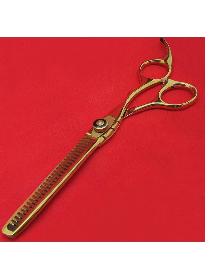 Saaqaans Professional Haircutting Scissors for Adults - Salon Haircut Sharp Razor Cutting Stainless Steel Barber Shears Hairdresser Kit - Image 3