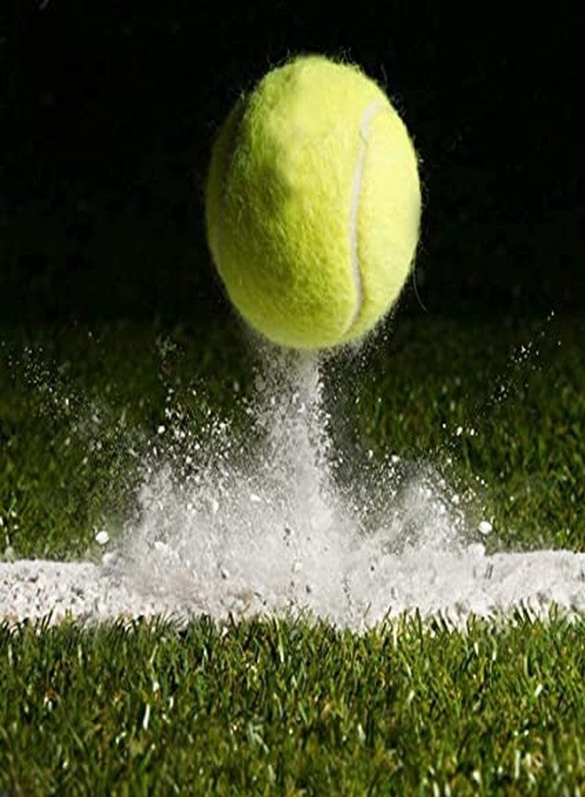 Benstar Cricket Tennis Ball Light Weight, Made of Rubber for Cricket Training, Tennis Training, Cricket Rubber Heavy Weight Tennis Ball Yellow Pack of 3 - Image 4