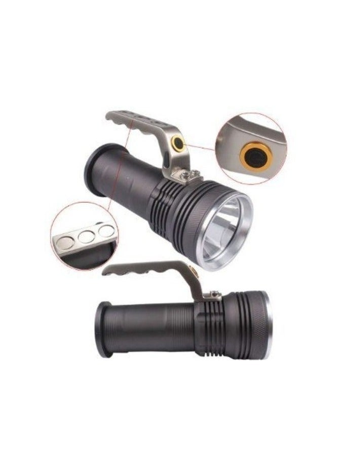 LED flashlight with metal handle - Image 4