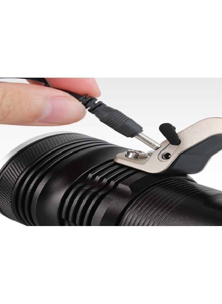 Generic - LED flashlight with metal handle - Image 1