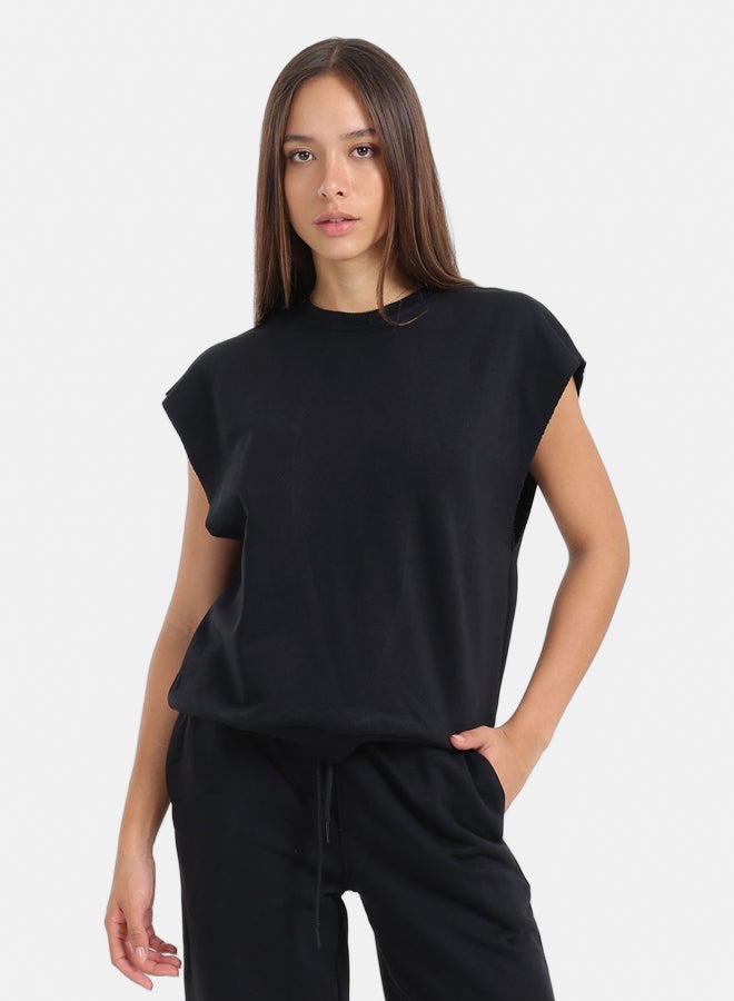 Carina Open-Back Lounge Sweatshirt  - Image 1