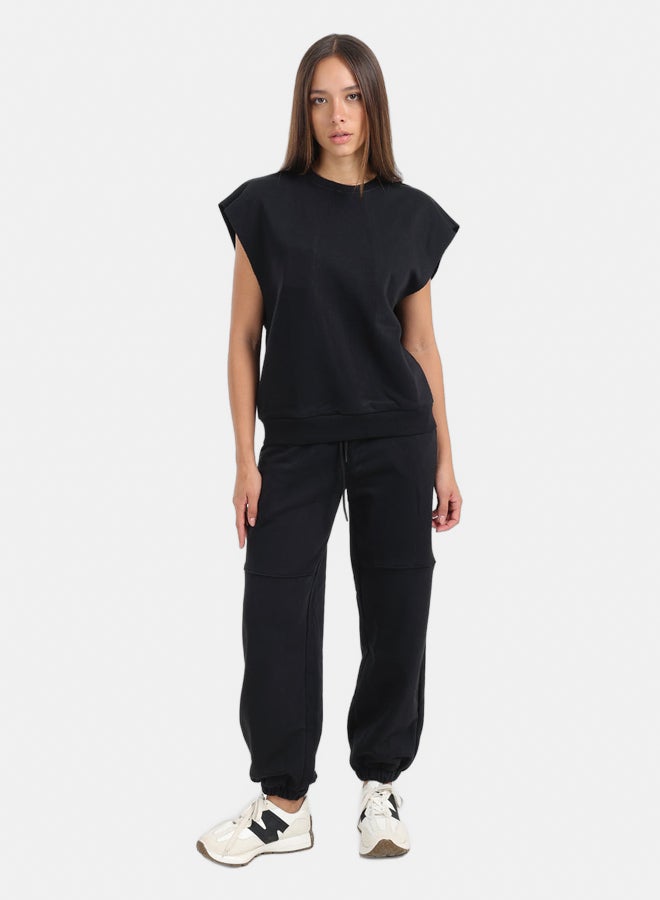 Carina Open-Back Lounge Sweatshirt  - Image 5