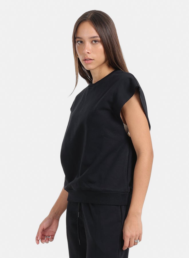 Carina Open-Back Lounge Sweatshirt  - Image 3