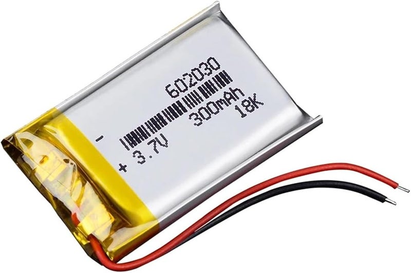6020303 7V 300mAh Battery 1PCS Color 1 0 2P - Image 1