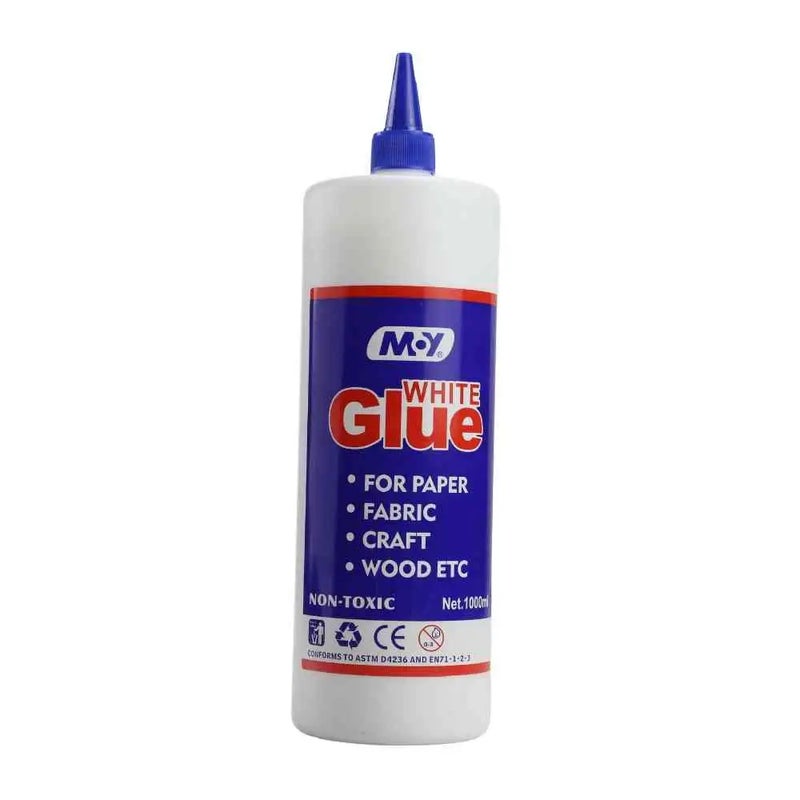 My White Glue For Paper, Fabric, Craft Wood, Non Toxic Glue- 500ml