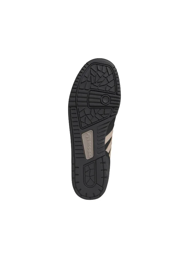 adidas Originals Rivalry Mid 001 Black Basketball Shoes For Men 3.5
