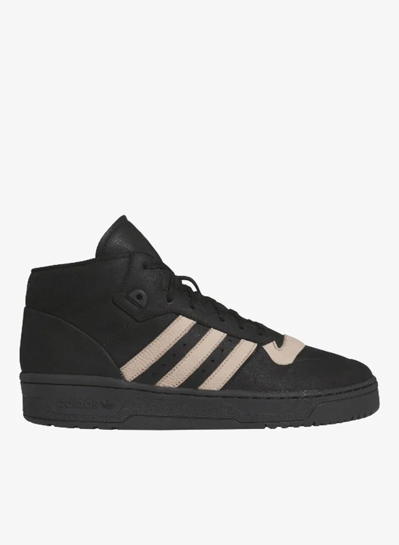 adidas Originals Rivalry Mid 001 Black Basketball Shoes