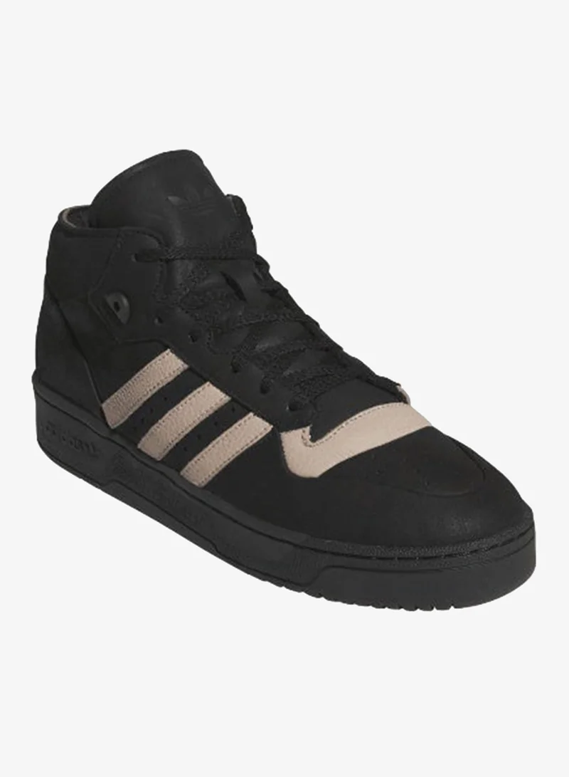 adidas Originals  Rivalry Mid 001 Black Basketball Shoes for Men | Best Price UAE