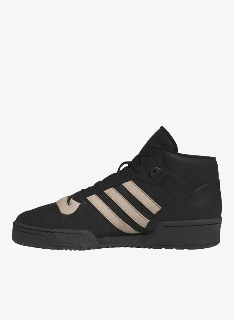 adidas Originals  Rivalry Mid 001 Black Basketball Shoes for Men | Best Price UAE