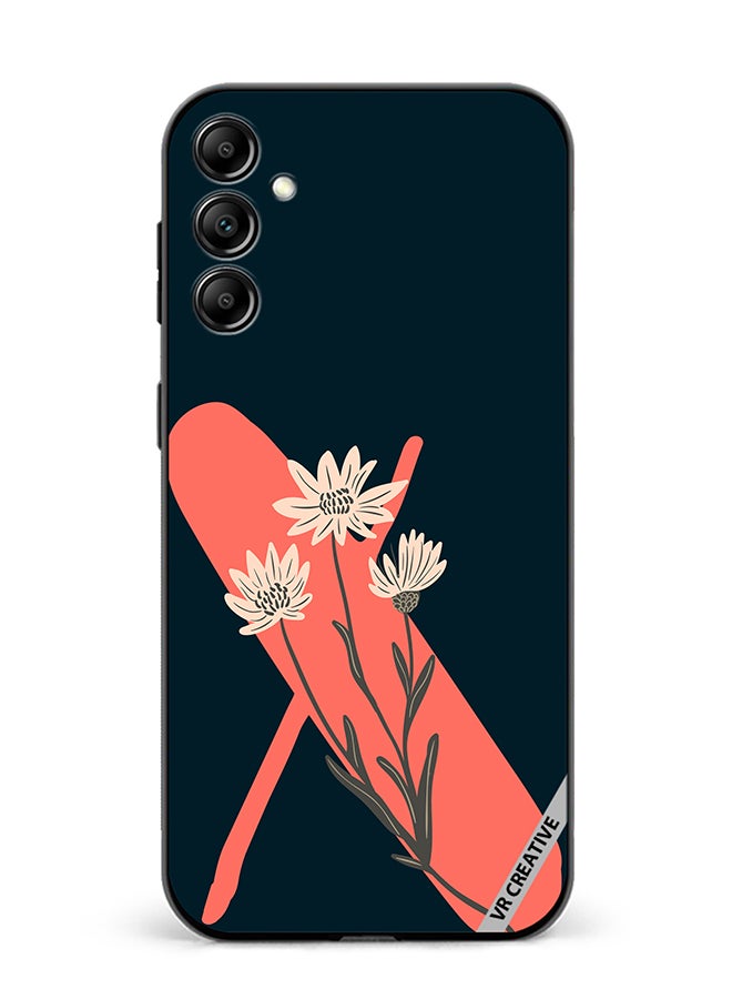 VR CREATIVE Protective Case Cover For Samsung Galaxy A55 Alphabet X Design Multicolour - Image 1