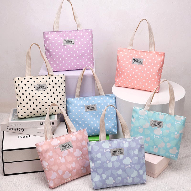 Macaron-Colored Canvas Bag For Women 2023 New Large-Capacity Shoulder Bag Recommended By Xiaohongshu Tote Bag - Image 2