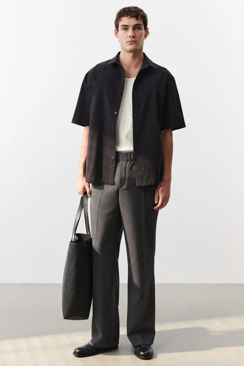 H&M Regular Fit Textured shirt