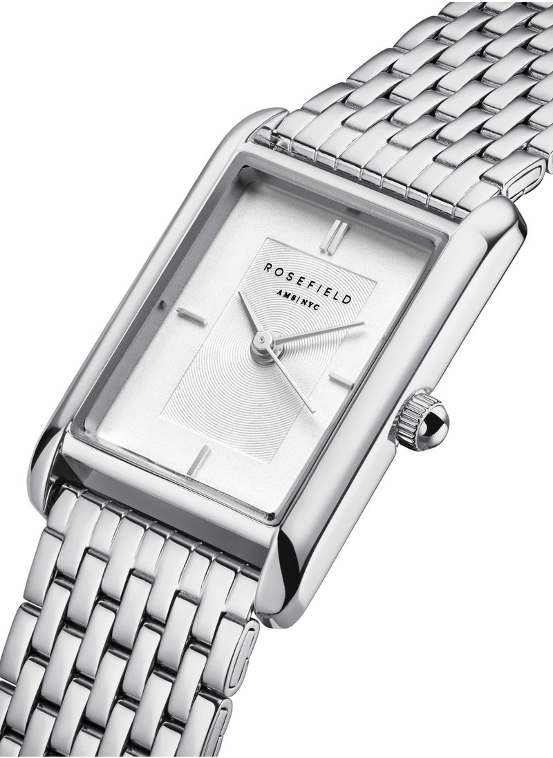 RoseField Rosefield Heirloom White Dial Steel Silver - HWSSS-H02  - Image 2