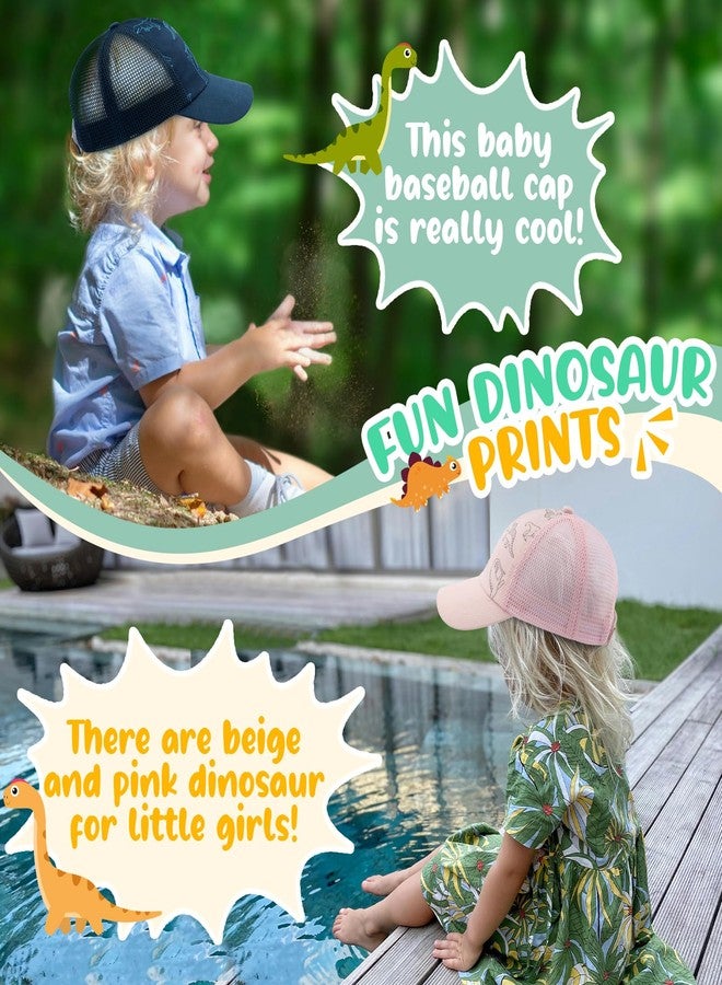 POMIJIAN Toddler Baseball Hat Baby Boy Sun Hat Cotton Baseball Cap UV Protection Girls Outdoor Park Hats for Kids (US, Age, 0 Months, 12 Months, 1a4-khaki) - Image 5