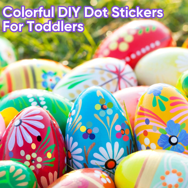 labelon 12000 PCS Small Colored Dot Stickers, 1/4" Round Color Coding Labels,20 Colors Circle Tiny Dot Stickers for Classroom, Office, Library, Inventory Organizing, File Classification - Image 5