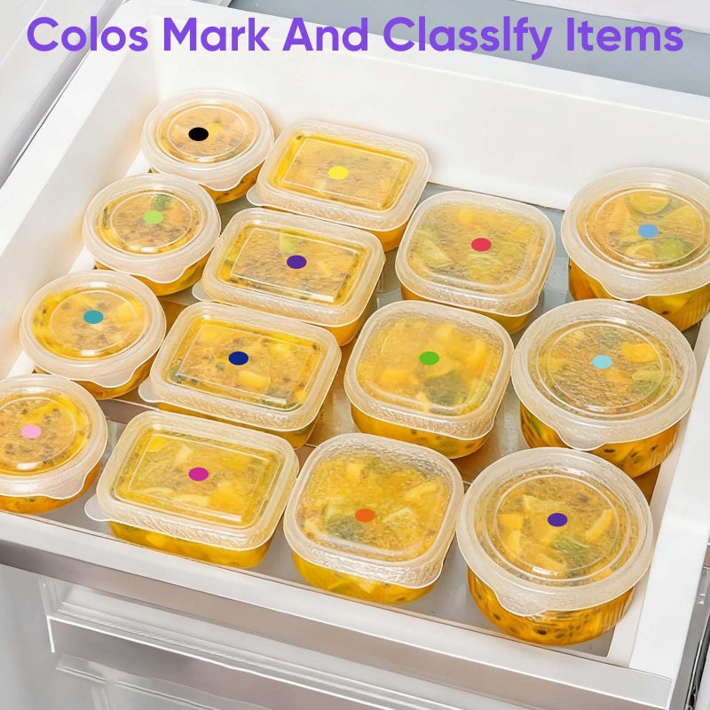 labelon 12000 PCS Small Colored Dot Stickers, 1/4" Round Color Coding Labels,20 Colors Circle Tiny Dot Stickers for Classroom, Office, Library, Inventory Organizing, File Classification - Image 3