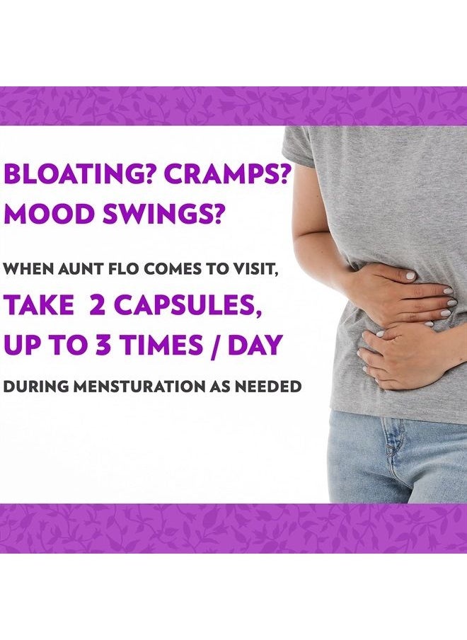 Crystal Star Women's Best Friend for Periods, 120 Capsules - Menstrual Abdominal Cramps, Bloating, & Monthly Cycle Support - Natural Female Herbal Supplement Caps - Vegetarian Vegan Non-GMO  - Image 4