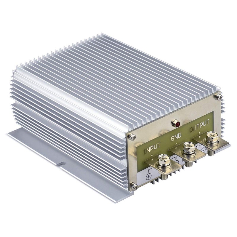 Cllena Waterproof DC/DC 12V to 24V Boost Converter 30A 720W Step Up Voltage Regulator Module Car Power Supply Voltage Transformer (Input 10V-16V)