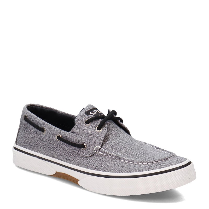 Sperry Mens Halyard 2Eye Boat Shoe Grey 85