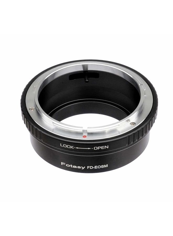 Fotasy Canon FD FL Lens to Canon EOS M EF-M Mirrorless Camera Adapter, fits Canon M1, M2, M3 M10 Mirrorless Camera - Image 3