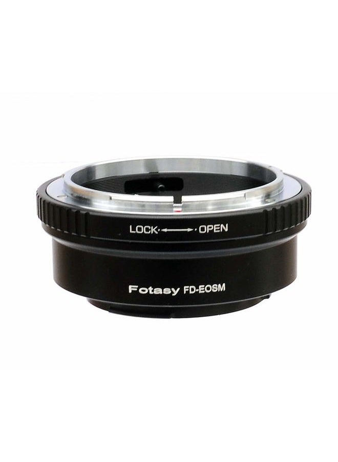 Fotasy Canon FD FL Lens to Canon EOS M EF-M Mirrorless Camera Adapter, fits Canon M1, M2, M3 M10 Mirrorless Camera - Image 2
