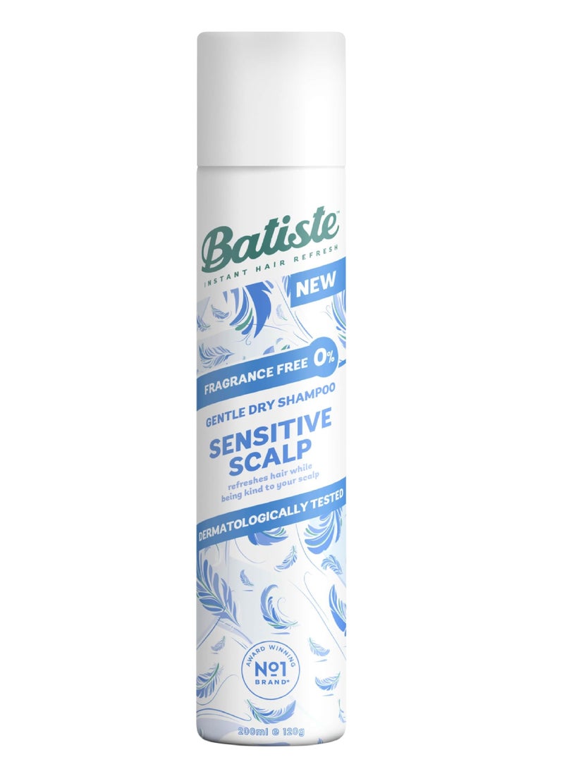 Batiste Sensitive Scalp Dry Shampoo 120g