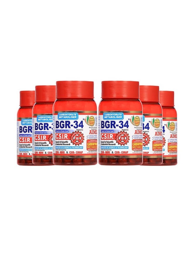 AIMIL BGR-34 Tablets - 100 Tablets (Pack of 6) - Image 1