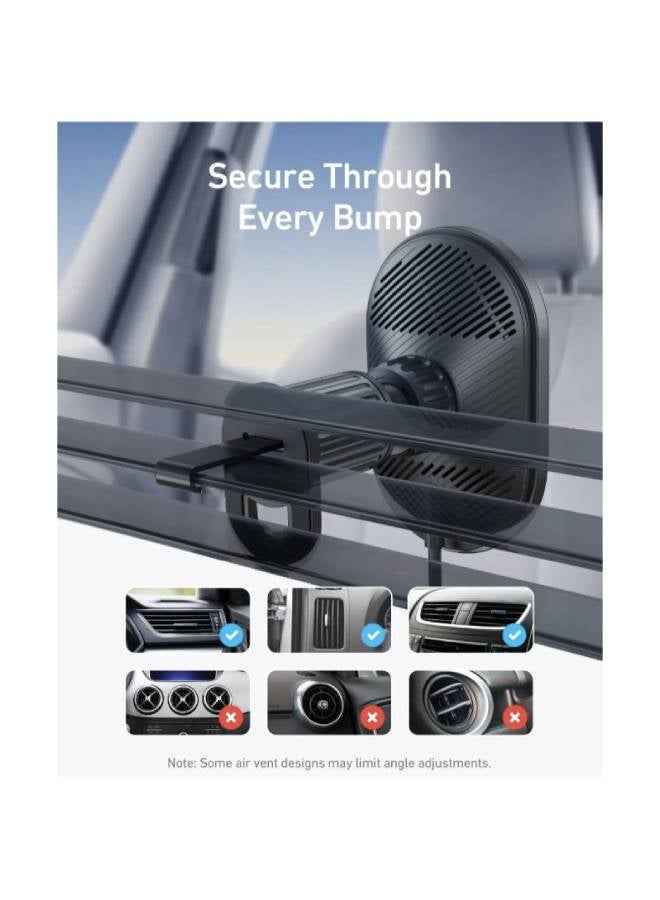 Anker Qi2 15W Sliding Vent Car Mount Charger with 25W Car Charger - Image 2