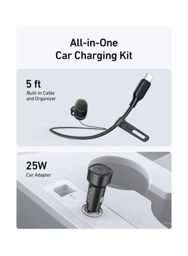 Anker Qi2 15W Sliding Vent Car Mount Charger with 25W Car Charger - Image 3