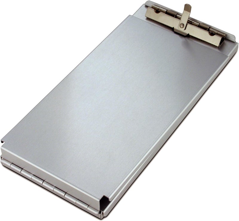 A-Holder Store Saunders Silver Recycled Aluminum Form Holder - Fits 4.75 x 9.5 inch Size Documents - Ideal for Home, Office, and Business Use (10003) - Image 3