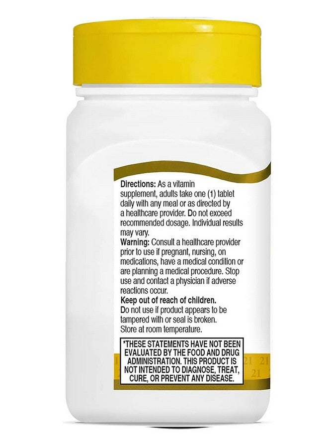 21ST Century VITAMIN B-1 100mg 110 TABS - Image 4