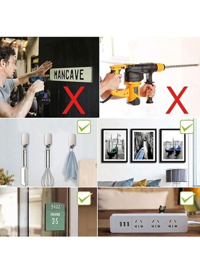 Multipurpose Washable Double Sided Adhesive nano Reusable Adhesive Silicone for Walls Kitchen Carpet Fixing Photos Pasting etc Household  Industrial Gel TapE 3m - Image 5