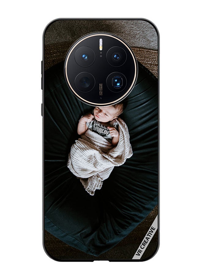 VR CREATIVE Protective Case Cover For Huawei Mate 50 Pro Baby Nap Design Multicolour  - Image 1