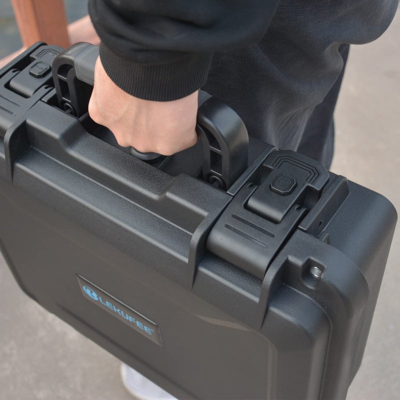 Lekufee Waterproof Hard Carrying Case for DJI Mavic 3 Pro/Classic/Combo/Cine and RC Pro/RC 2/RC- N3/N2/N1 and Accessories (Case Only) - Image 5