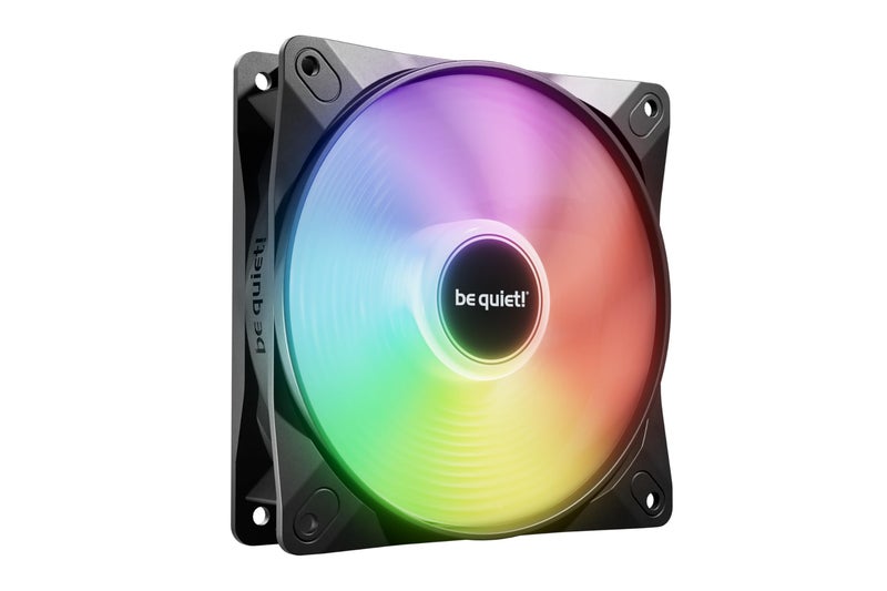 be quiet! Light Wings LX 120mm PWM Fan, Illuminated hub, Frosted Blades, Multiple Colors and Modes, Optimized Blades for Extraordinary air Pressure, Daisy Chain Option, Rifle Bearing - Image 1