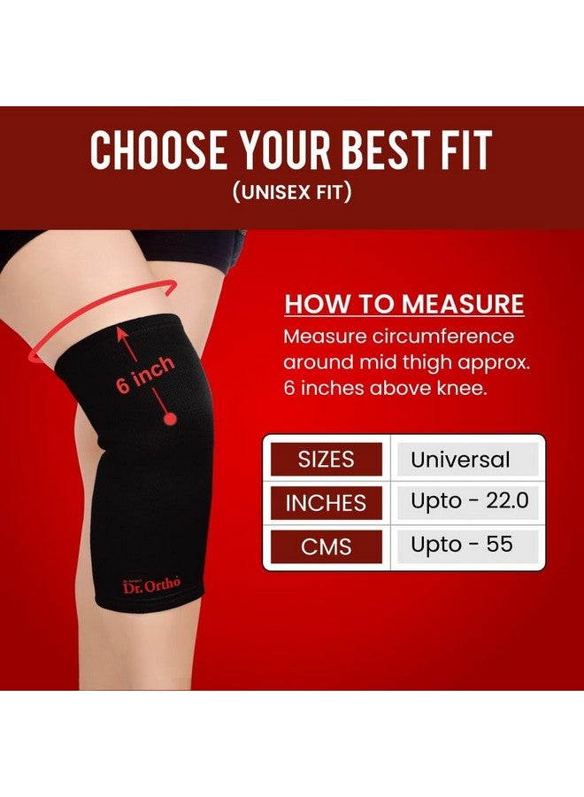 Dr. Ortho Dr Ortho Knee Support (Black, Universal) - Image 5