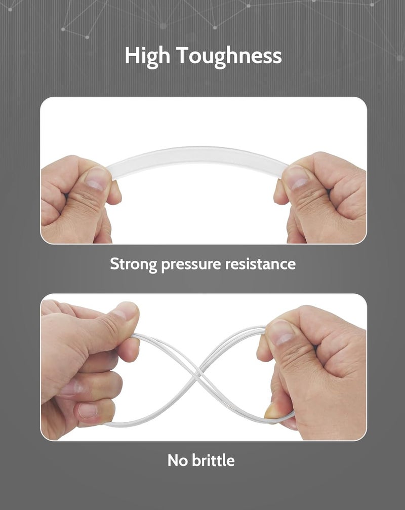 DURAMIC 3D PLA+ Filament 1.75mm 2Kg White, PLA Plus Filament 2 Pack 1kg Spool(2.2lbs) Tougher and Stronger, Dimensional Accuracy Probability +/- 0.02mm - Image 3