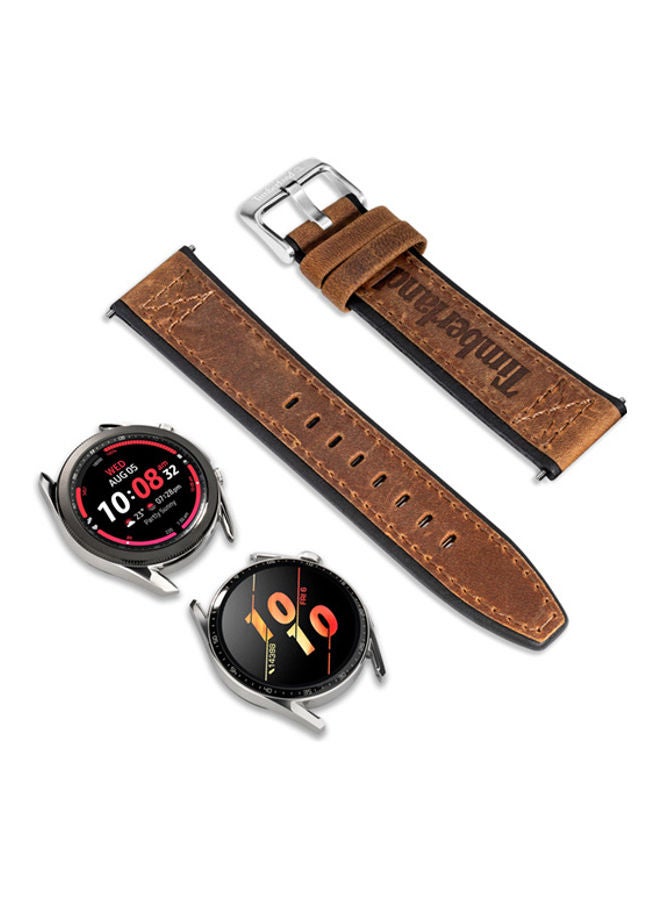 Timberland Unisex Valdivian Unisex Universal Leather Watch Strap-20 Mm - TDOUL0000501 - Image 5