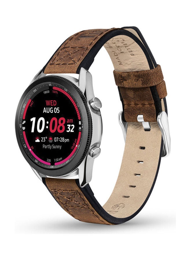 Timberland Unisex Valdivian Unisex Universal Leather Watch Strap-20 Mm - TDOUL0000501 - Image 3