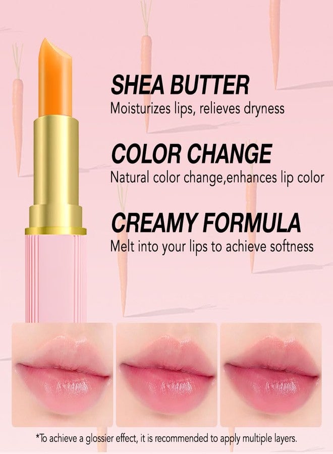 AMY'S DIARY Cherry Blossom Color Changing Lipstick pH Lipstick Lip Balm Rich In Vitamin E For All-Day Moisture Temperature Change Long Lasting Moisturizer Waterproof Labiales - Image 5