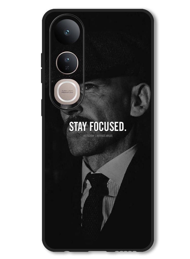 Theodor Case Compatible with Vivo V50 Lite Protection Shockproof Bumper Cover Stay focused - Image 1