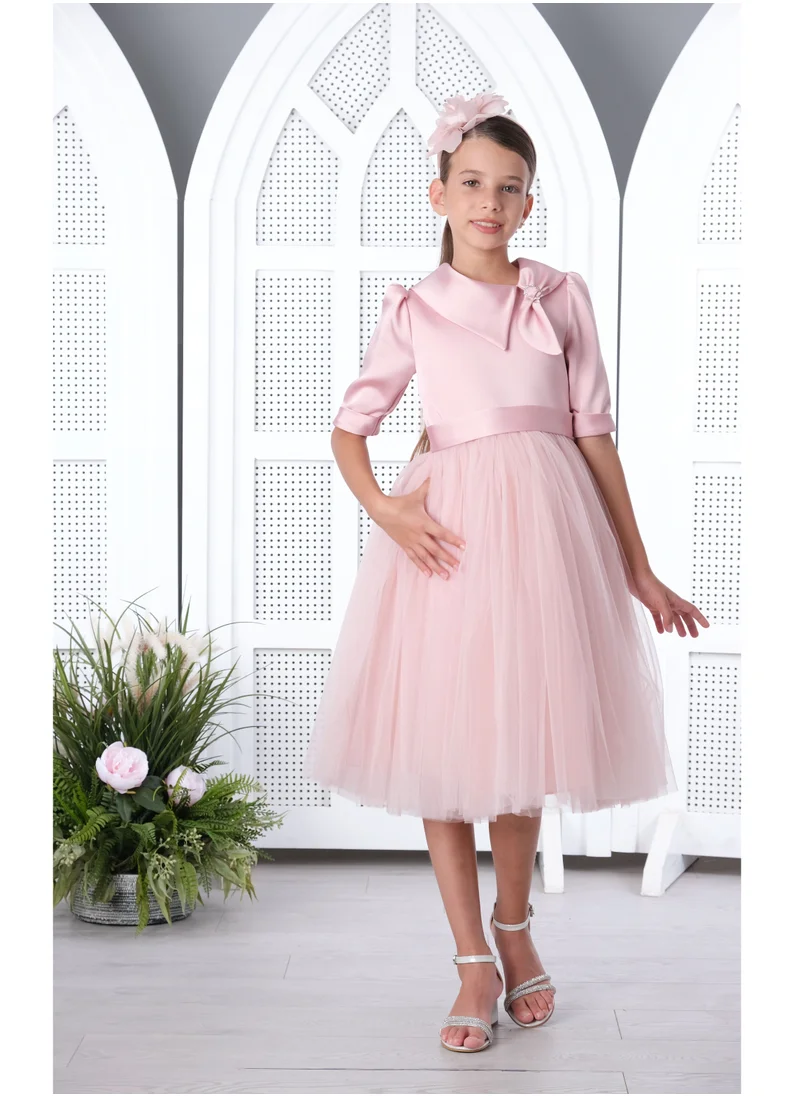 VIA BAMBINO Girls Dress Pink 3194