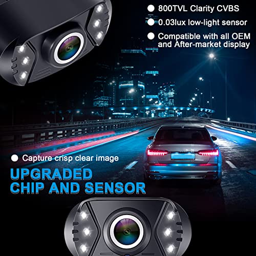 Rohent HD 1080P Backup Camera for Cars - Night Vision, 170° Wide Angle, Waterproof, Easy Installation, Clear Image for Trucks, SUVs, Vans, Sedans - Enhanced Parking Safety - Image 2
