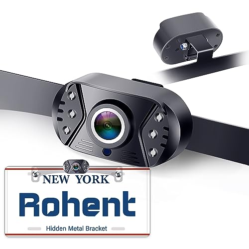 Rohent HD 1080P Backup Camera for Cars - Night Vision, 170° Wide Angle, Waterproof, Easy Installation, Clear Image for Trucks, SUVs, Vans, Sedans - Enhanced Parking Safety - Image 1