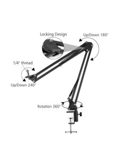 TEGRILO Phone Mount Tablet Holder 360 Adjustable Lazy Stand for iPhone 14/14 Pro 13/13 Pro Max 12 mini/12/12 Pro/12 Pro Max 11/11 Pro/11 Pro Max, iPad Air Pro Mini, all 4"-12.9" Phones and Tablets  - Image 4