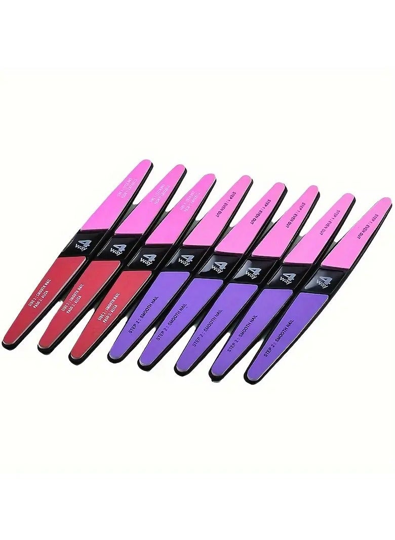 Ucanbe 4-Sided Polishing Strip Polishing Block Nail File, Styling Polishing Nail File Grinding Strip Manicure Tool Sponge Rub  - Image 5