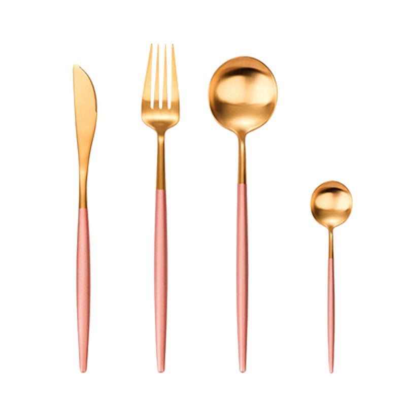 2pcs Stainless Steel Flatware Set Stainless Steel Cutter Fork Western Food Flatware ( ) - Image 2
