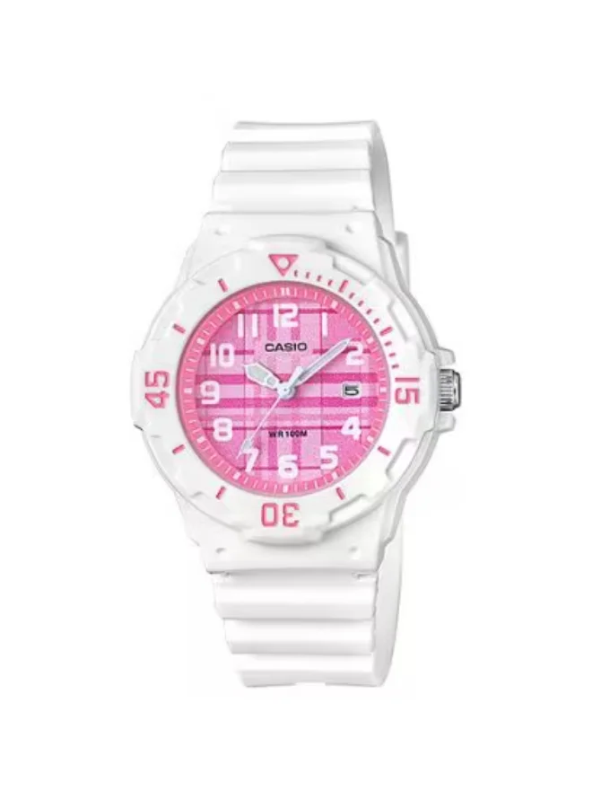 CASIO Women's Resin Analog Watch LRW-200H-4CVDF - 34.2 mm