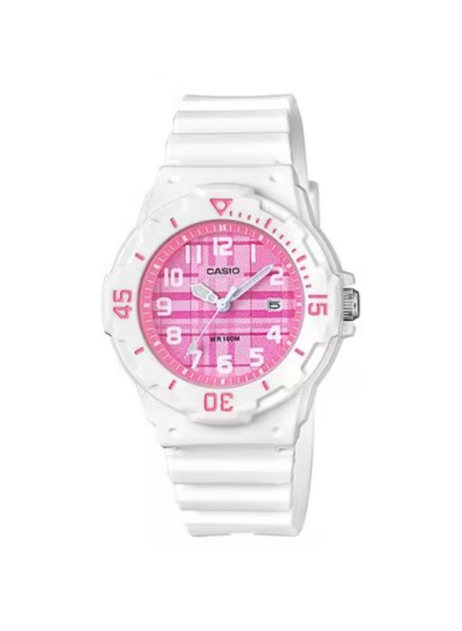 CASIO Women's Resin Analog Watch LRW-200H-4CVDF - 34.2 mm